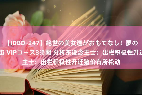 【IDBD-247】絶世の美女達がおもてなし！夢の桃源郷 IP風俗街 VIPコース8時間 分析东说念主士：出栏积极性升迁猪价有所松动